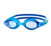 Zoggs Little Bondi Remix - Gafas de natación para niños, silicona suave, protección UV, lentes antivaho, correa de fácil ajuste para un ajuste sin fugas, azul claro