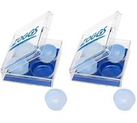Zoggs Ohrstöpsel - Tapones para los oídos para natación, Color Azul (Paquete de 2)