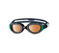 Gafas de natación Zoggs Predator Flex Polarized Black/Green PEQUEÑO