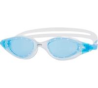 Zoggs Panorama Gafas Piscina Hombre y Mujer con Lentes Tintadas - Gafas de Natación Antivaho, Ajustables y con Protección UV - Gafas de Nadar con Visión Amplia - Transparente / azul / azul ahumado