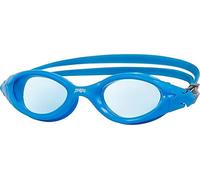 Zoggs Panorama Junior Gafas de Natación para Niños - Gafas de Piscina para Niños Antivaho con Protección UV Tintada, Sello Antifugas y Visión Amplia - Lentes Azules, Azul y Gris, 6-14 Años