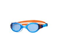 Zoggs Phantom 2.0 Junior with UV Protection and Anti-Fog Gafas de natación, Infantil, Azul Claro/Azul/Naranja, 6-14 años