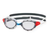 Zoggs Predator - Gafas de Natación Para Adultos, Protección UV, Correas Cómodas Con Ajuste de Polea, Lentes Sin Niebla, Junta Ultra Ajustada