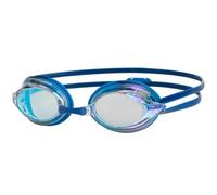 Zoggs Racer Titanium Blue Light Blue Mirrored Clear