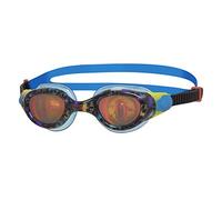 Zoggs Gafas de natación Sea Demon Unisex juvenil Negro/Azul/Holograma