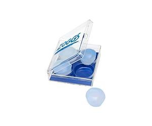 Zoggs Silicone Reusable Ear Plugs for Swimming And Watersports, Clear, Pack of 1