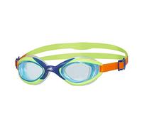 Zoggs Sonic Air Junior with UV Protection and Anti-Fog Gafas de natación, Blue/Green/Orange, 6-14 años