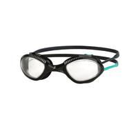 Zoggs Gafas de natación Tiger Negro/Turquesa Claras Regular