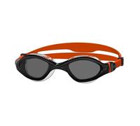 Zoggs Tiger - Gafas de natación para adultos, protección UV, correas cómodas de ajuste rápido, lentes de natación sin niebla, flexibilidad y ajuste piel líquida, máxima protección UV
