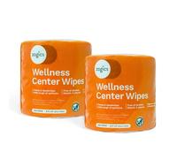 Zogics Wellness Center Toallitas de limpieza para superficies y equipos de gimnasio resistentes (2 rollos, 2.300 toallitas)