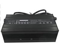 ZOGUO Cargador de 24V y 10A for Silla de Ruedas eléctrica, batería de Plomo y ácido de 10Ah a 100Ah, 24V, Ventilador Inteligente de aleación de Aluminio de Calidad (Color : 3P GX-16, Size : 4)