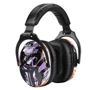 ZOHAN 030 Casco antirruido para niños, protección auditiva cómoda, SNR 25 dB para autismo, TDAH, fuegos artificiales, conciertos, Graffiti Morado
