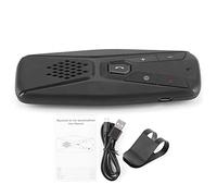 Zohisin Altavoz para automóvil 5.0 Altavoz Manos Libres con cancelación Reducción de Ruido Asistente de conexión telefónica Soporte 20 Horas en el Reproductor de MP3 para automóvil Modelo