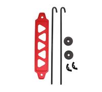Zohisin Aluminum Alloy Battery Tie Down Mount Bracket A Sturdy And Solution For Securing Your Car Battery Compatible With A Wide Of Battery Sizes Including 21 21R 22F 22HF 22R And More (Red)