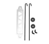 Zohisin Aluminum Alloy Battery Tie Down Mount Bracket A Sturdy And Solution For Securing Your Car Battery Compatible With A Wide Of Battery Sizes Including 21 21R 22F 22HF 22R And More (Silver)
