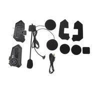 Zohisin Auriculares de Casco de Motocicleta Clear Estable Clear Two Way Intercom Motorcycle Helmet Auriculares Y10 Duro con tecnología para una transmisión Estable Cobertura más Amplia (Y10 Hard)