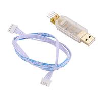 Zohisin Cable de programación PLC convertidor Adaptador de módulo USB a TTL con compatibilidad Estable de 3V 5V transmisión rápida para Uso en Exteriores