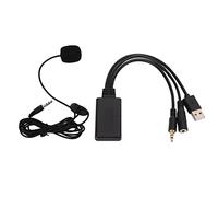 Zohisin Cable para automóvil Adaptador Manos Libres para micrófono con cableado de 1500 mm y 3,5 mm para Z4 E60 E63 E64 E66 E81 E90 Material ABS de Primera Calidad Diseño Plug and Play