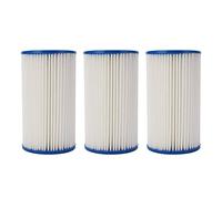 Zohisin Cartuchos de Filtro para Piscina, Filtro Tipo B, Elementos de Bomba de construcción de trébol para Piscina de SPA, 3 uds.
