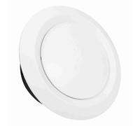 Zohisin Cubierta de conducto Difusor de techo de 100 mm Válvula de suministro Ventilación Anemostato Cubierta de manguera de conducto de ventilación Material ABS para escape interior (150mm)