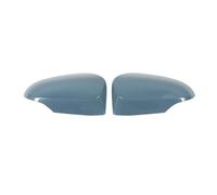 Zohisin Cubierta de Espejo retrovisor Blanco Perla, Alta Resistencia, Resistente a la Intemperie, ABS, reemplazo de Espejo de Puerta Exterior Izquierdo y Derecho para Mejorar y Ajustar (Azul Claro)