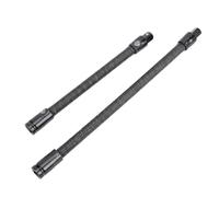 Zohisin Extensión de enchufe Flexible de 2 uds/extensor Flexible de acero de aleación de accionamiento de 2 pulgadas 250Mm 350Mm para sujetadores difíciles de espacios estrechos