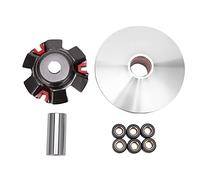 Zohisin High Performance Racing Variator Kit For 152QMI 157QMJ 4 Stroke Scooter Moped ATV150 Front Clutch Boosts Acceleration And Top End Speed Made Of Premium Steel Alloy And ABS Simple I