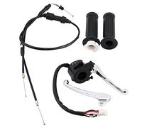 Zohisin Kit de cable del acelerador de empuñadura manual para la palanca de freno para la bicicleta PW50 reemplazo del mercado de accesorios completos con movimiento y rendimiento estable
