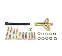 Zohisin Kit de extractor de Reparación de automóviles, herramienta removedora para mantenimiento de polea de cigüeñal del volante, 13 Uds.