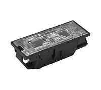 Zohisin Luz De Matrícula Trasera Turra De Alto Brillo Bajo Consumo Hecha De Plástico ABS Compatible Con Clio Mk III Mk IV Fluence L30 Kadjar Y Más Modelos Con Número De Pieza OEM 820048012