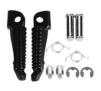 Zohisin Pedales Delanteros Plegables De Aluminio Accesorios De Moto Negro Para ZX6R ZX7R ZX9R ZX10R ZX12R Z1000