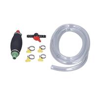 Zohisin Siphon Bomba manual de fuga duradera Prevención con el interruptor de control para el generador de cortacésped del camión de motocicletas del automóvil y más ideal para