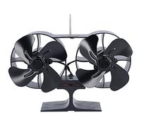Zohisin Ventilador de estufa de calor 8 automático para estufa de leña, horno de chimenea