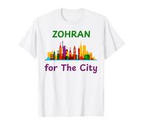 Zohran Mamdani para el Alcalde de Nueva York Funny Cool Progressive The City Camiseta