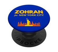 Zohran Mamdani para el Alcalde de Nueva York Funny Cool Trendy Progressive PopSockets PopGrip Adhesivo