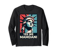 Zohran Mamdani para el Alcalde de Nueva York Funny Pro Zohran Progressive Manga Larga