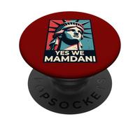 Zohran Mamdani para el Alcalde de Nueva York Funny Pro Zohran Progressive PopSockets PopGrip Adhesivo
