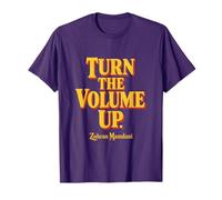 Zohran Mamdani Turn The Volume Up Mayor of New York 2025 Camiseta