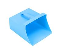 Zohuwerui Pal para Alimentos | Pala de Cubo Cerrado de 3.8 Litros para Granja,Recogedor de Alimento con Asa Lateral - Para Aves Gallinas Cabras Ovejas Ganado Y Cocina