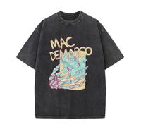 Zohviu Camiseta M-AC Cantante De-Marco Vintage Impreso Manga Corta Casual Sobredimensionado De Verano para Hombres Mujeres XS-3XL