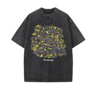 Zohviu Camiseta M-AC Cantante De-Marco Vintage Impreso Manga Corta Casual Sobredimensionado De Verano para Hombres Mujeres XS-3XL
