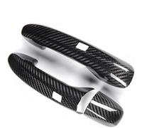 Zoinary manija del coche Manija de puerta exterior coche para Benz Clase S W222 2014-2020, accesorios fibra carbono real(2 DOORS-2 SENSORS)