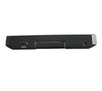Zoinary manija del coche Manija de puerta exterior para Mitsubishi para Triton/L200 2024, moldura fibra carbono para portón trasero