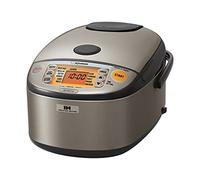 Zojirushi np-hcc10 X H inducción sistema de calefacción cocina de arroz y calentador, gris oscuro inoxidable (Stainless Dark Gray), 1 l, 1