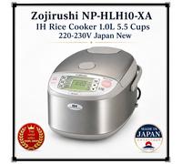 Zojirushi NP-HLH10-XA IH Arrocera 1.0L 5.5 Tazas 220-230V Japón Nuevo