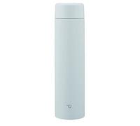Zojirushi SM-GA72-HL Botella de agua, sin costuras, gran capacidad, 720 ml, rosca, taza de acero inoxidable, gris hielo, lavadora y arandela integradas, fácil de limpiar, solo 2 piezas