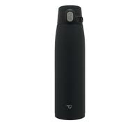 Zojirushi SM-VS95-BA Botella de agua, taza de acero inoxidable de un solo toque, sin costuras, 33 fl oz (950 ml), color negro