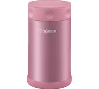 Zojirushi Tarro de alimentos de acero inoxidable 25 onzas / 0,75 litros, rosa brillante