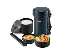 Zojirushi Tarro de almuerzo aislado, azul marino, 50 onzas