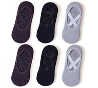 ZOKJSW 3 pcs Pilates Yoga Pilates Calcetines Antideslizantes Mujer pour Yoga Fitness Antideslizantes Calcetines para Pilates Danza Fitness